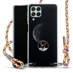 New Carry Case Transparent Stoff colourful/silber