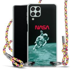 New Carry Case Transparent Stoff colourful/silber