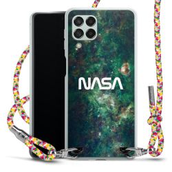 New Carry Case Transparent Stoff colourful/silber