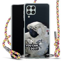 New Carry Case Transparent Stoff colourful/silber