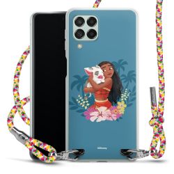 New Carry Case Transparent Stoff colourful/silber