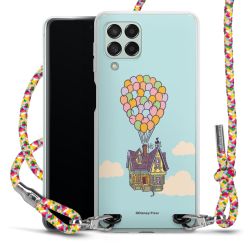 New Carry Case Transparent Stoff colourful/silber