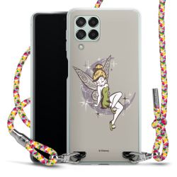 New Carry Case Transparent Stoff colourful/silber