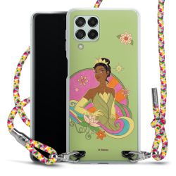 New Carry Case Transparent Stoff colourful/silber