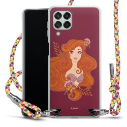 New Carry Case Transparent Stoff colourful/silber