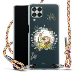 New Carry Case Transparent Stoff colourful/silber