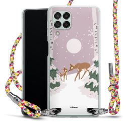 New Carry Case Transparent Stoff colourful/silber