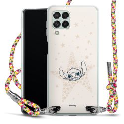 New Carry Case Transparent Stoff colourful/silber