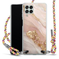 New Carry Case Transparent Stoff colourful/silber