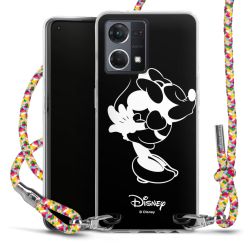 New Carry Case Transparent Stoff colourful/silber