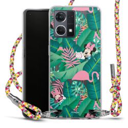 New Carry Case Transparent Stoff colourful/silber