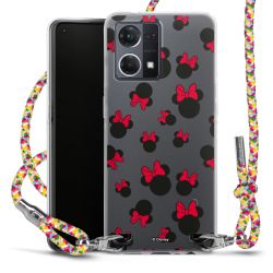 New Carry Case Transparent Stoff colourful/silber