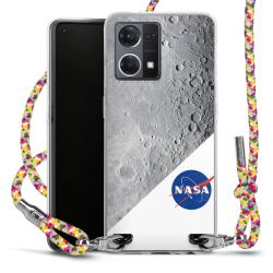 New Carry Case Transparent Stoff colourful/silber