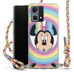 New Carry Case Transparent Stoff colourful/silber