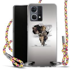 Carry Case Fabric colourful