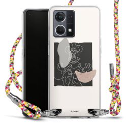 New Carry Case Transparent Stoff colourful/silber