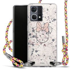 New Carry Case Transparent Stoff colourful/silber