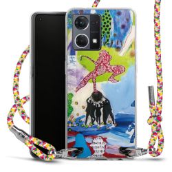 Carry Case Fabric colourful