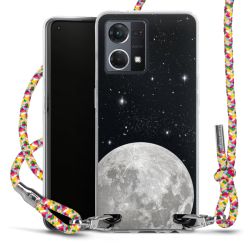 New Carry Case Transparent Stoff colourful/silber