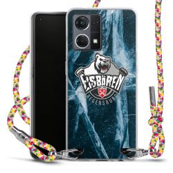 New Carry Case Transparent Stoff colourful/silber