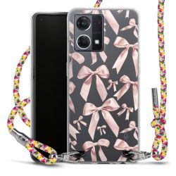 New Carry Case Transparent Stoff colourful/silber