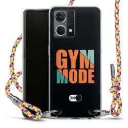 New Carry Case Transparent Stoff colourful/silber