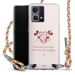 New Carry Case Transparent Stoff colourful/silber