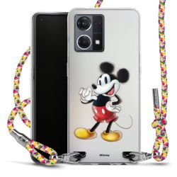 New Carry Case Transparent Stoff colourful/silber