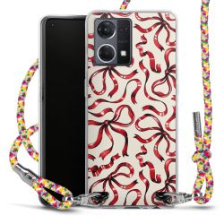 New Carry Case Transparent Stoff colourful/silber