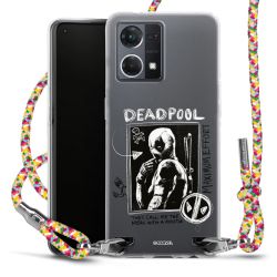 New Carry Case Transparent Stoff colourful/silber