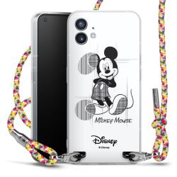 New Carry Case Transparent Stoff colourful/silber