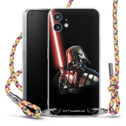 New Carry Case Transparent Stoff colourful/silber