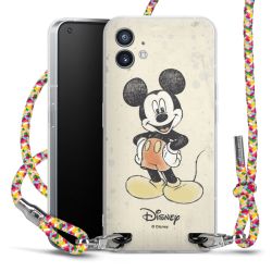 New Carry Case Transparent Stoff colourful/silber