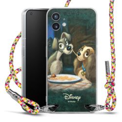 New Carry Case Transparent Stoff colourful/silber