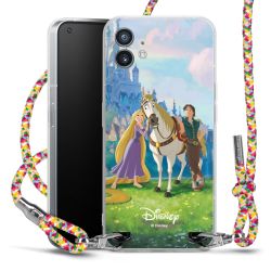 New Carry Case Transparent Stoff colourful/silber