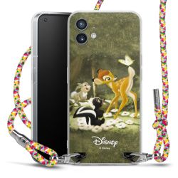 New Carry Case Transparent Stoff colourful/silber