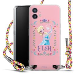 New Carry Case Transparent Stoff colourful/silber