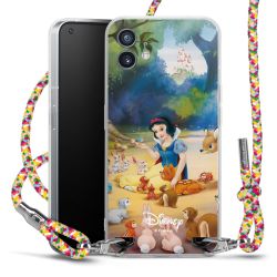 New Carry Case Transparent Stoff colourful/silber