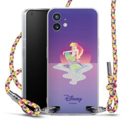 New Carry Case Transparent Stoff colourful/silber