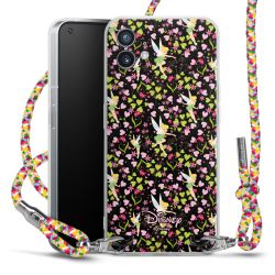 New Carry Case Transparent Stoff colourful/silber