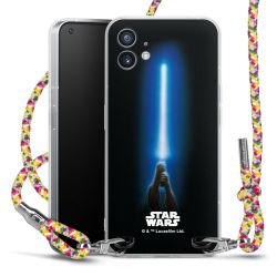 New Carry Case Transparent Stoff colourful/silber