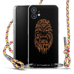 New Carry Case Transparent Stoff colourful/silber