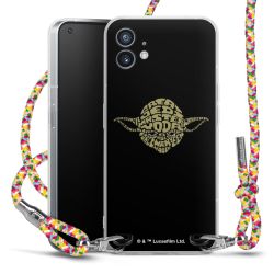 New Carry Case Transparent Stoff colourful/silber