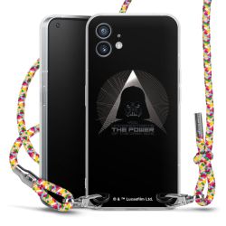 New Carry Case Transparent Stoff colourful/silber