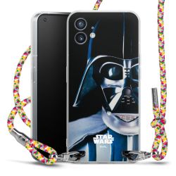 New Carry Case Transparent Stoff colourful/silber