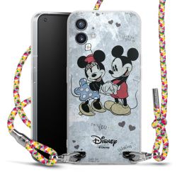 New Carry Case Transparent Stoff colourful/silber