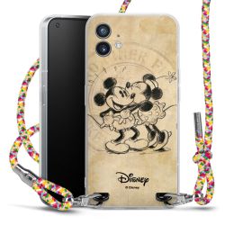 New Carry Case Transparent Stoff colourful/silber