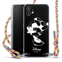 New Carry Case Transparent Stoff colourful/silber