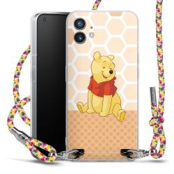 New Carry Case Transparent Stoff colourful/silber