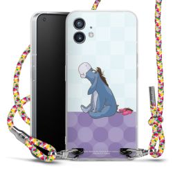 New Carry Case Transparent Stoff colourful/silber